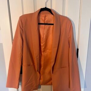 Women's Peach Blazer